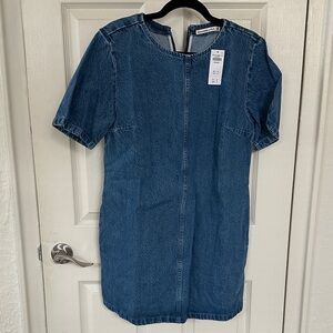 Abercrombie & Fitch Blue Denim Dress